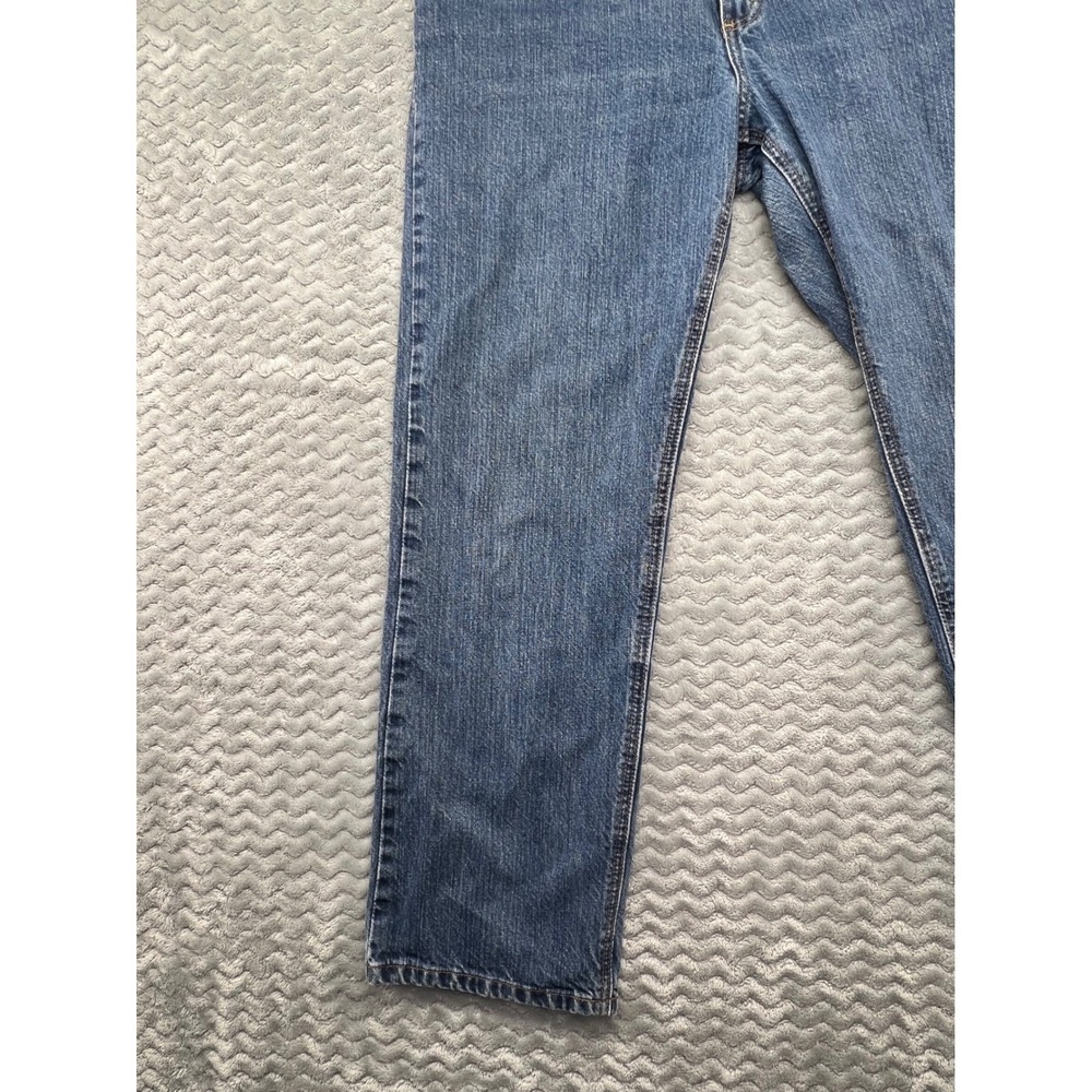 Carhartt Women's Relaxed Fit Jeans Blue Denim Classic Style Comfortable - Picture 2 of 11